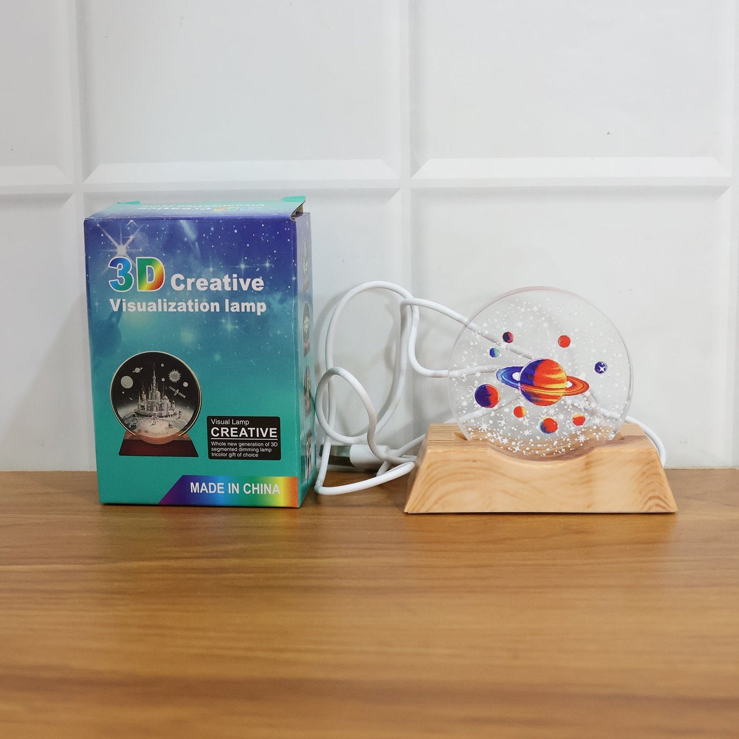 3D Creative Visualization Lamp – LED Night Ligh (1 Pc)