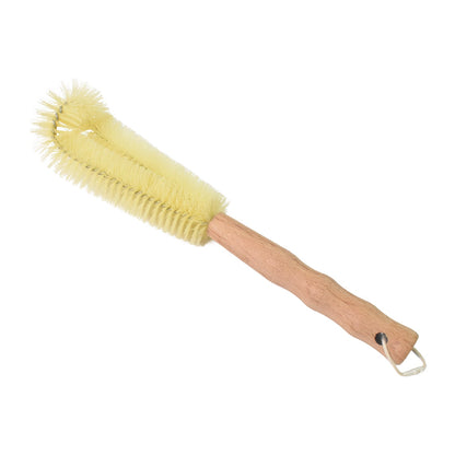 13 inch Bottle Brush, Bristle Brush with Wood Handle