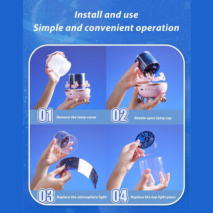 Wonder Whirl Rotating Light