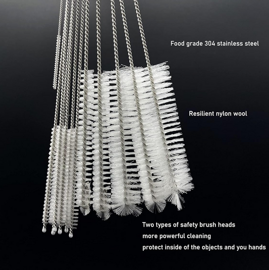 Stainless Steel Straw Cleaning Brush Drinking Pipe, 23mm 1 pcs
