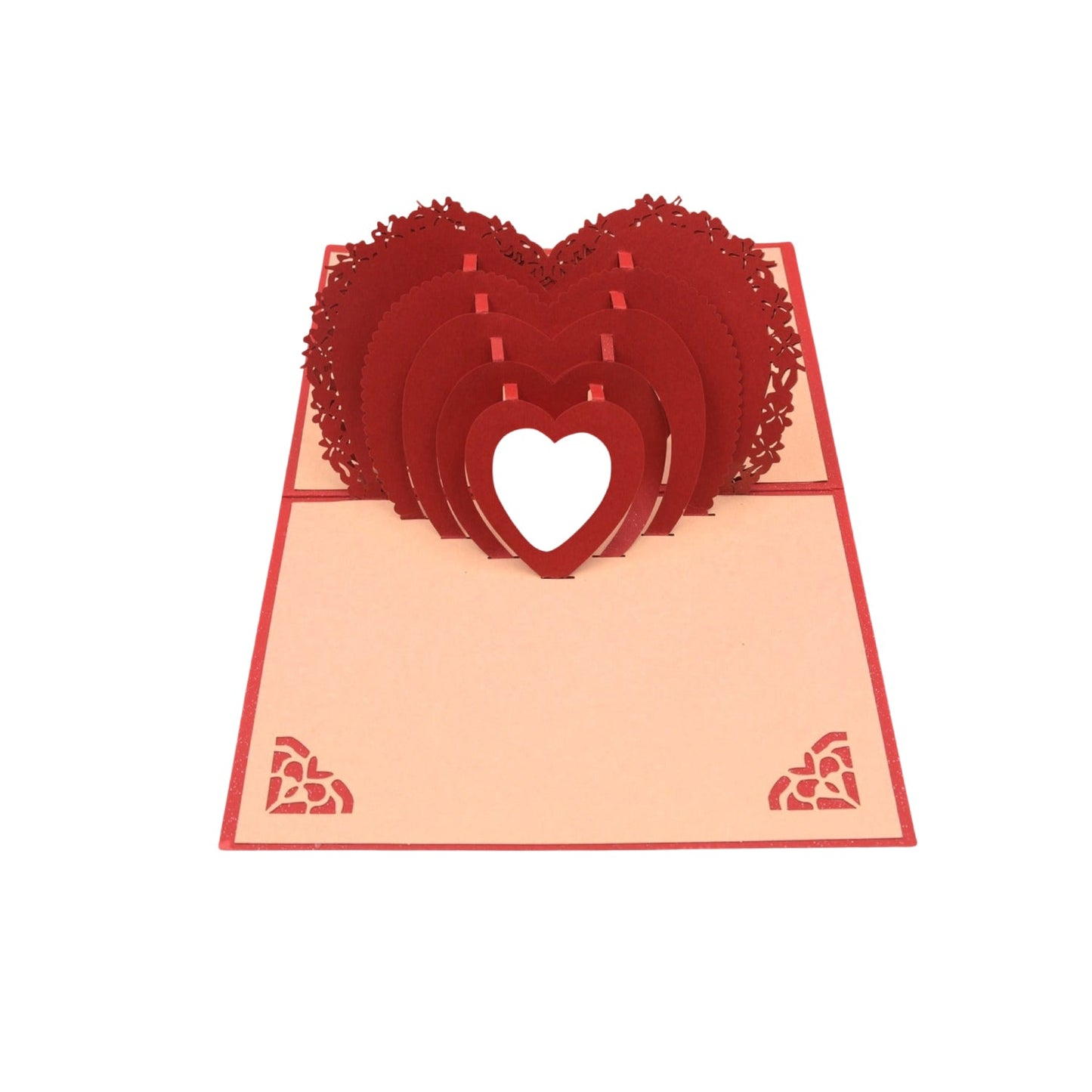 3D -Up Greeting Card (1 Pc): Birthday, Love, Christmas