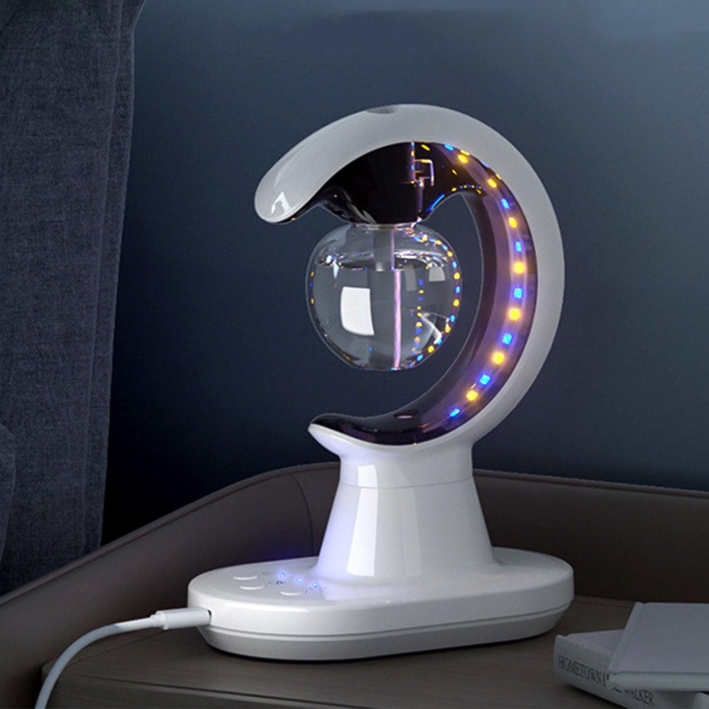 3-in-1 LED Lamp with Humidifier and Mosquito Repellent (1 Pc)