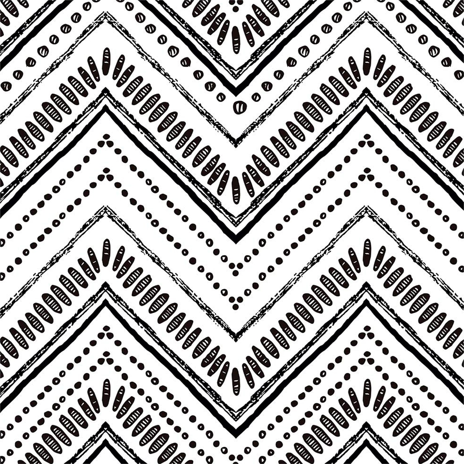 Waterproof Chevron Pattern Wall Sticker